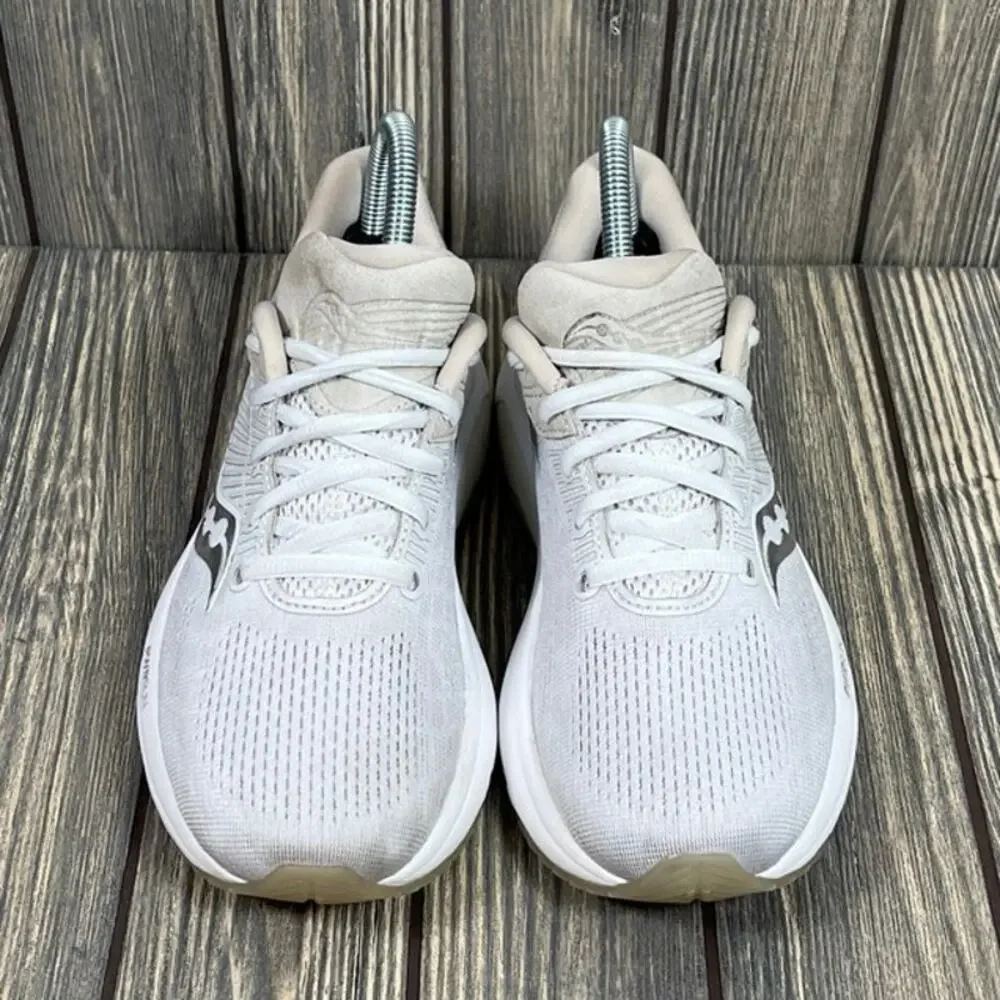 Saucony Guide 14 PWR Run Women Sneakers Running Jogging Shoes Sz 6.5‎ Gray